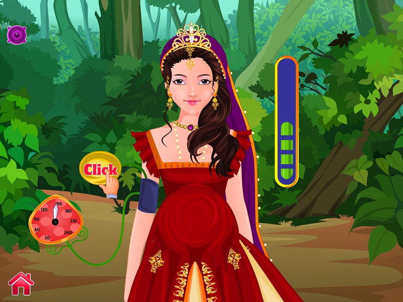 Pregnant Princess Birth Newborn Baby - Preview 7