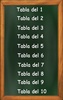 Tablas de multiplicar screenshot 1