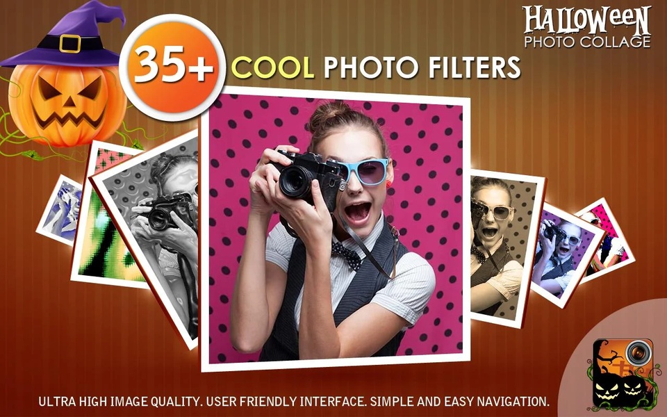 Halloween Photo Collage Maker - Preview 1