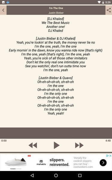 Justin Bieber Song & Lyrics - Preview 4