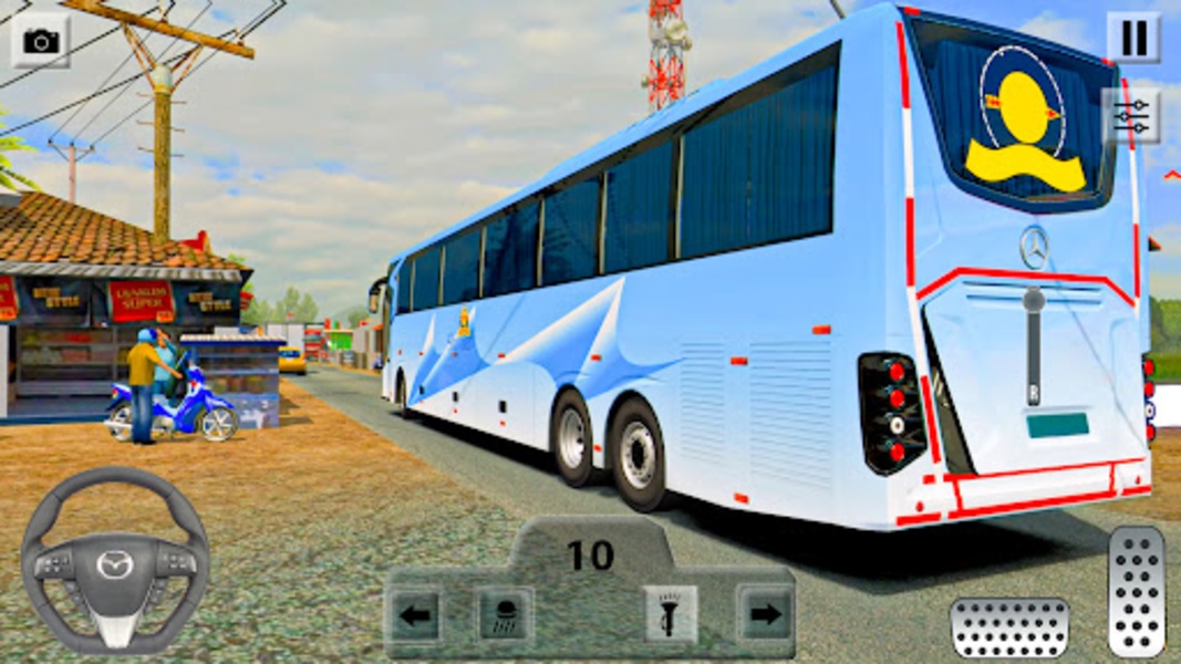 Indian Bus Uphill Driving Game - Preview 1