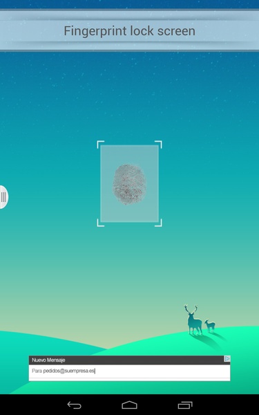 Pantalla de bloqueo de la huella digital - Preview 2