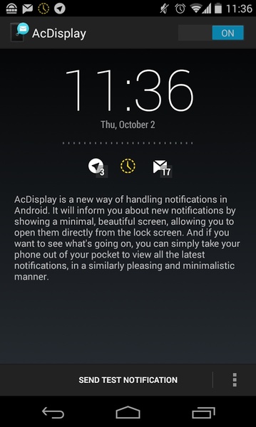 AcDisplay - Preview 1
