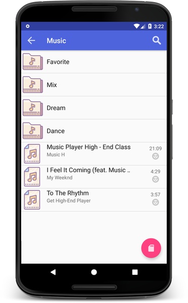Mp3 Music Player Free Kitkat - Preview 1