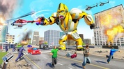 Angry Gorilla Robot Truck Game screenshot 2