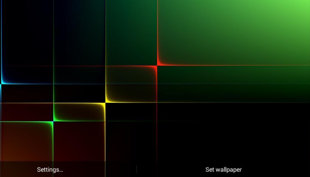 Nexus Neon Grid Demo HD LWP - Preview 2