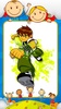 Coloring Ben10 Game screenshot 9