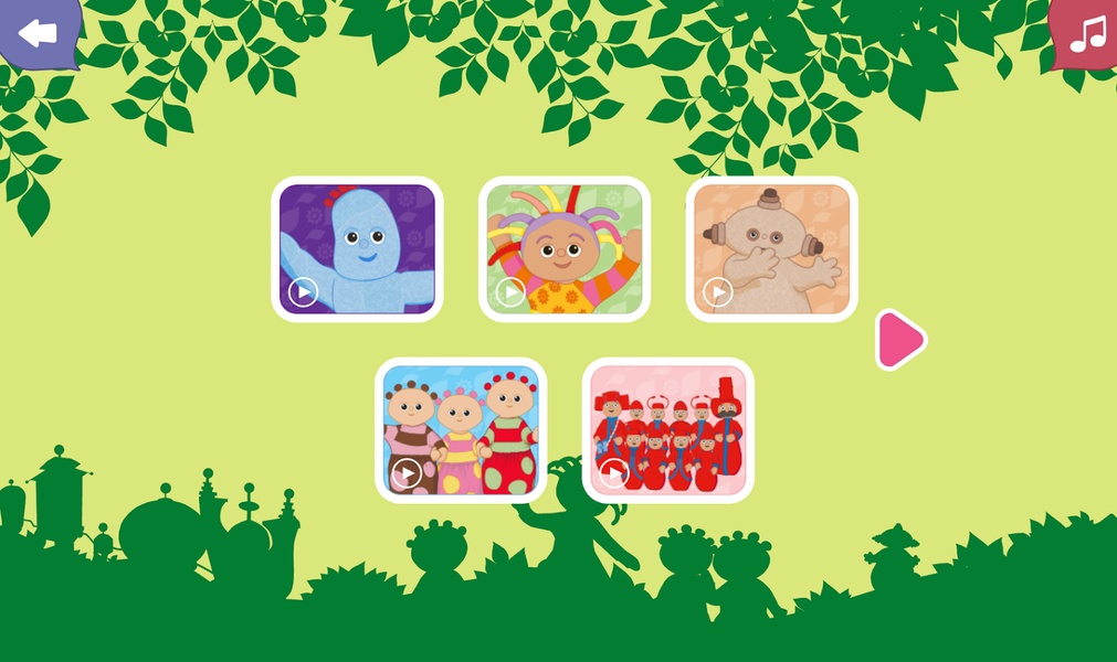 In The Night Garden Web App - Preview 1