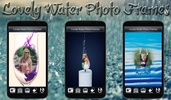 Lovely Water Photo Frames screenshot 1