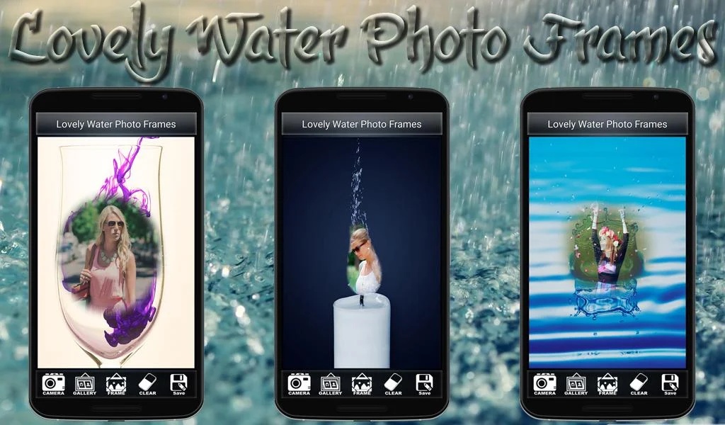 Lovely Water Photo Frames - Preview 1