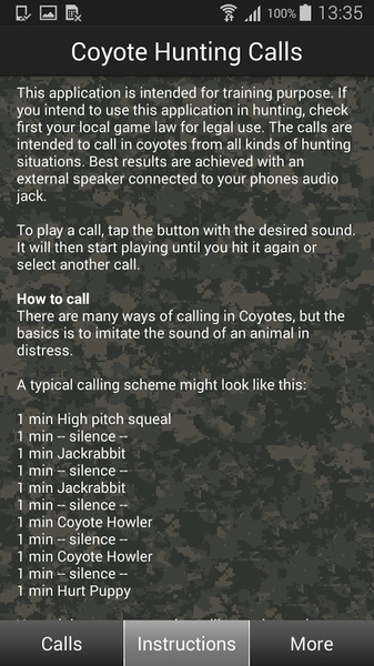 Coyote Hunting Calls - Preview 1