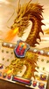 Golden Dragon Flame Keyboard T screenshot 4