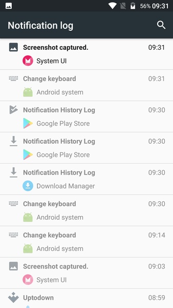 Notification History Log - Preview 4