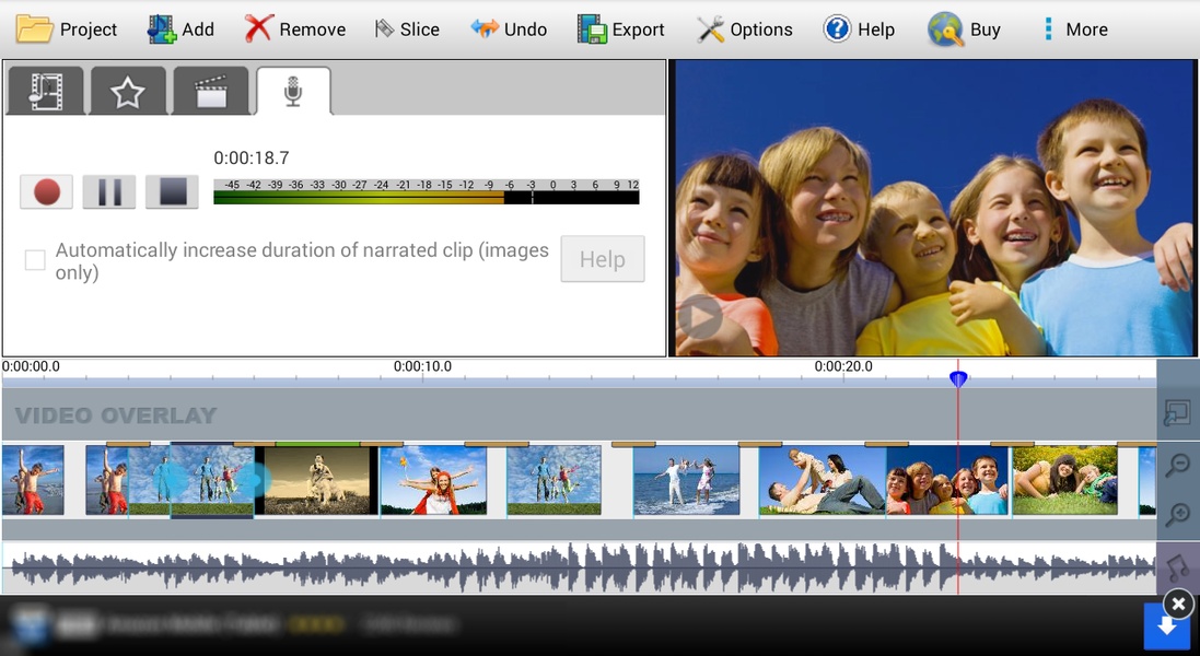 VideoPad Free - Preview 1