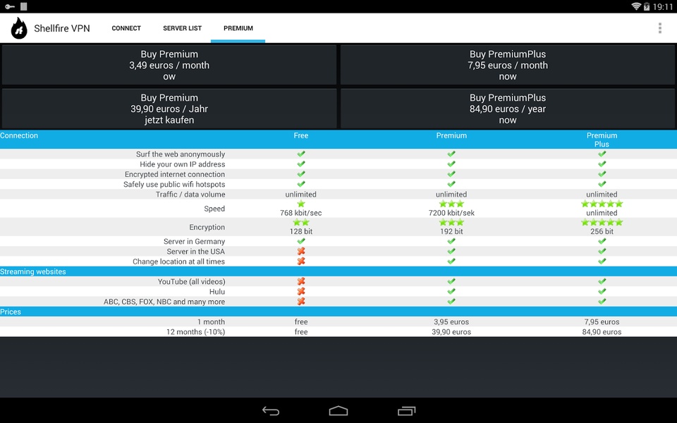 Shellfire VPN - Preview 19