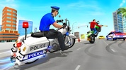Police Moto Bike Mafia Chase screenshot 1