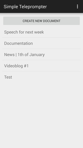 Simple Teleprompter - Preview 4