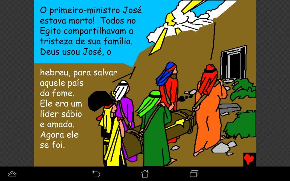 Bible For Children in Portuguese - Preview 1