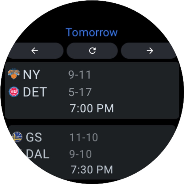 NBA Scores - Preview 2