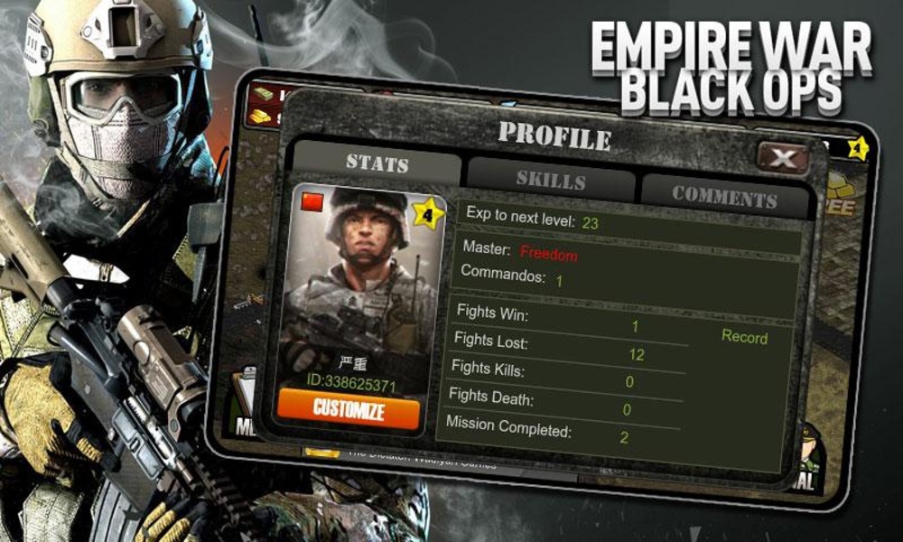 Empire War: Black Ops - Preview 1