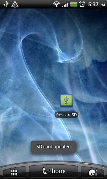 Rescan SD - Preview 2