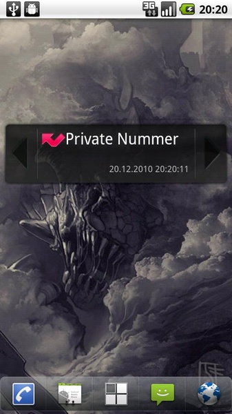 Recent Calls Widget - Preview 1