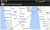 Mumbai Train Route Planner screenshot 1