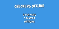 2 Player Checkers Offline screenshot 1