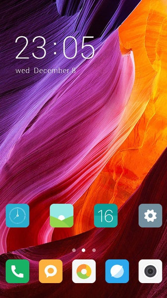 Theme for Mi 5 HD Abstract Colorful Mountain - Preview 3