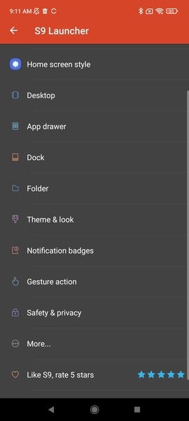 S9 Launcher - Preview 13