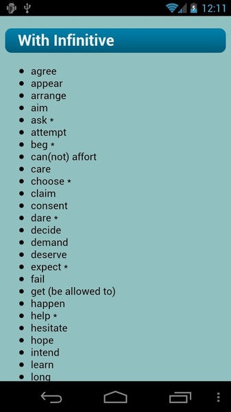 English Verbs - Preview 1