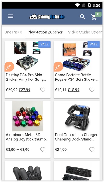 GamingOnAir Onlineshop - Preview 5