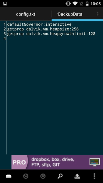 DroidEdit Free - Preview 2