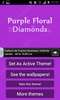 Purple Diamonds GO Launcher Theme screenshot 3