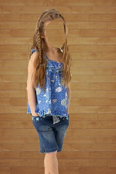 Baby Girl Fashion Photo Suit - Preview 1