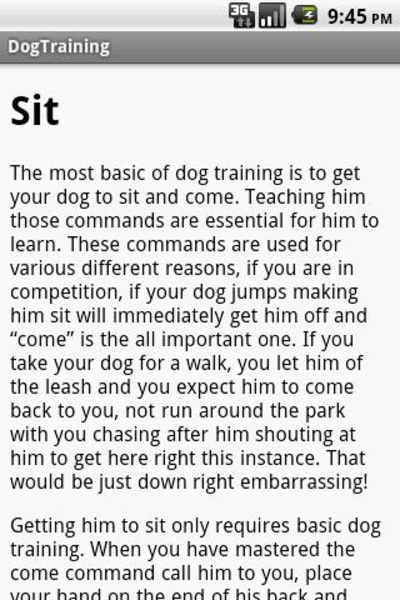 Dog Training - Preview 2