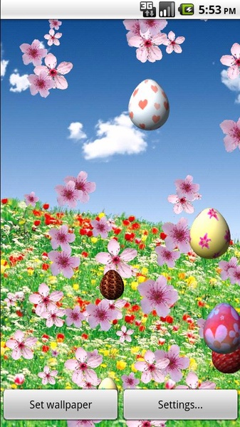 Easter in bloom Lite Live Wallpaper - Preview 4