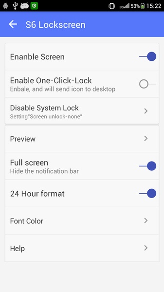 Lockscreen For Galaxy S6 - Preview 1