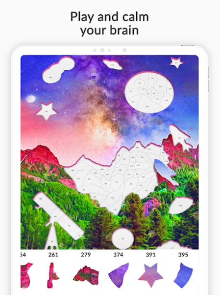 April Jigsaw Puzzle by Numbers - Preview 1