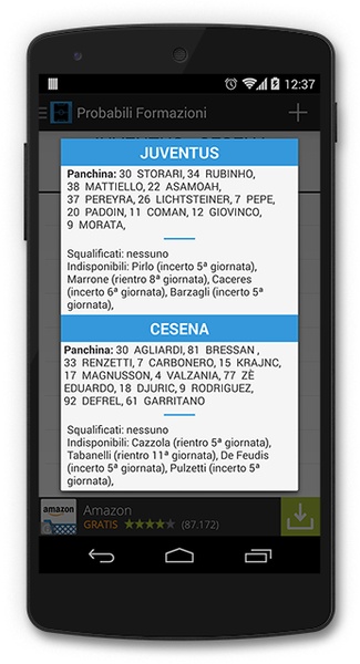 Formazioni Fantacalcio - Preview 3