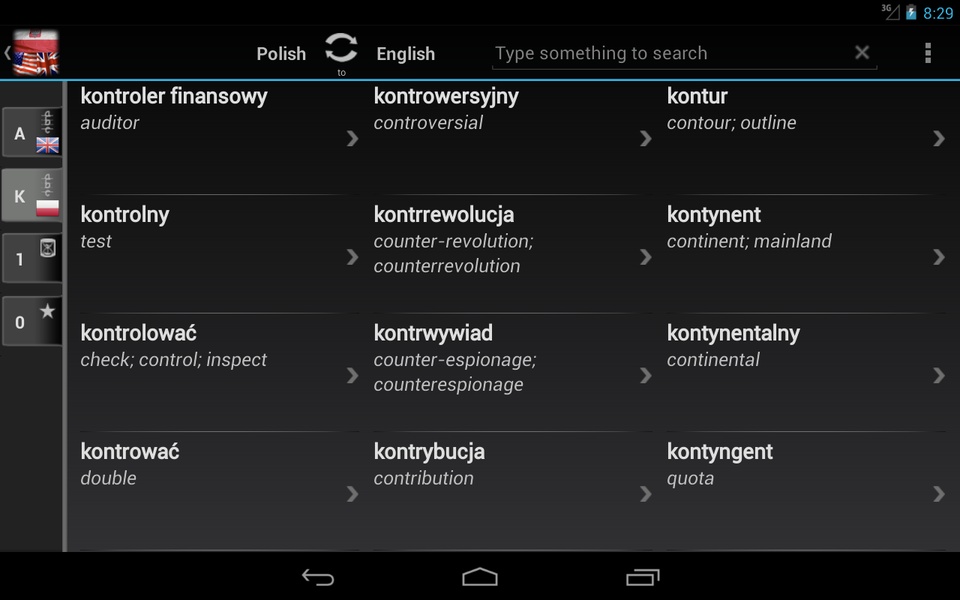 Free Eng-Pol Dictionary - Preview 1