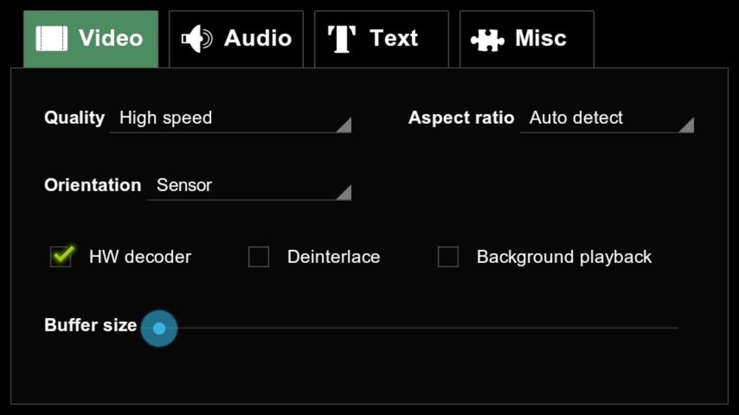 VPlayer codec - Preview 2