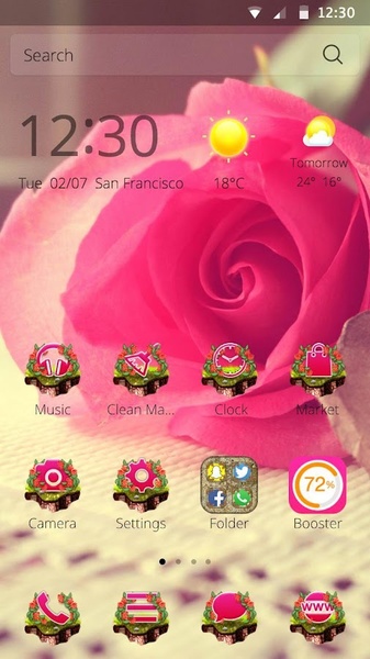 CM Launcher Roses - Preview 3