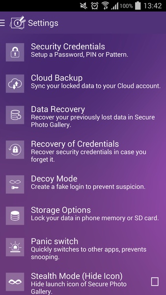 Secure Photo Gallery - Preview 1