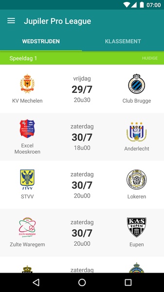 Sporza Voetbal - Preview 11
