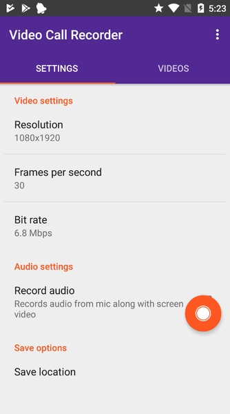 Video Call Recorder 2019 - Preview 1