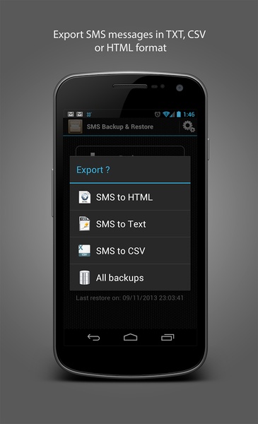 SMS Backup & Restore - Preview 5