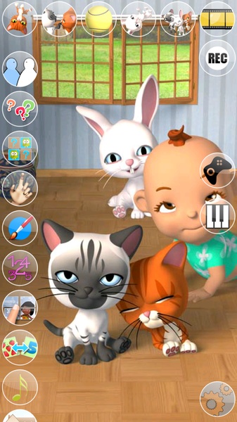 Talking 3 Friends Cats & Bunny - Preview 6