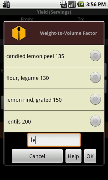 Recipe Convert - Preview 3