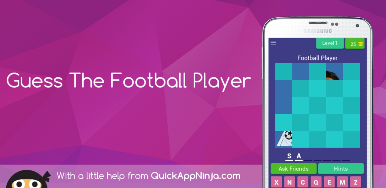 Quickappninja Guess The Football Player - Preview 2
